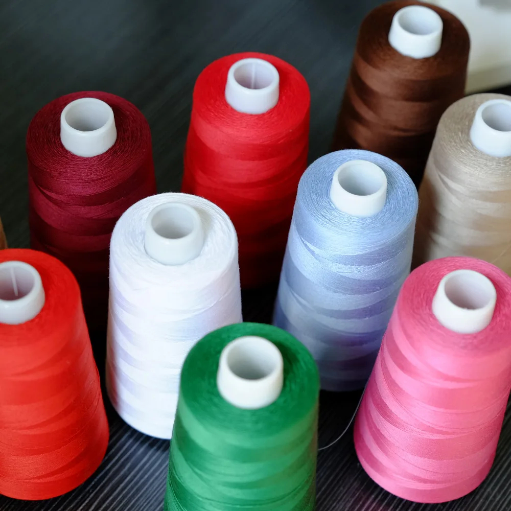 40WT 2500M Mercerized And Singed High Sheen Cotton Quilting Thread All 