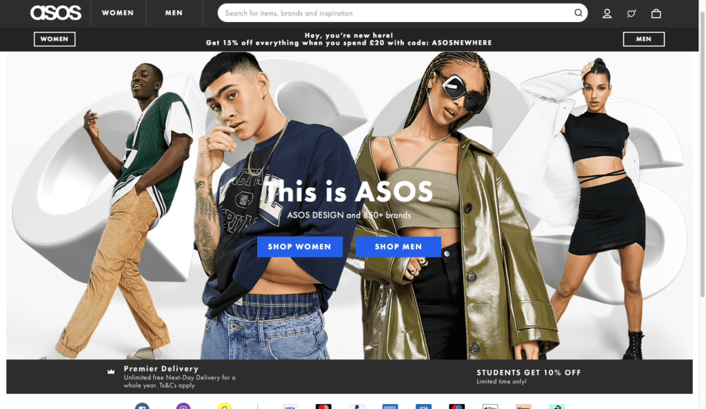 Asos For The Latest Clothes Shoes And Fashion Commute World