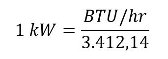BTU hr To KW Calculator Explanation Examples And Equivalence