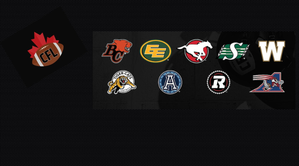 Complete List Of Teams In The CFL Canadian Football League