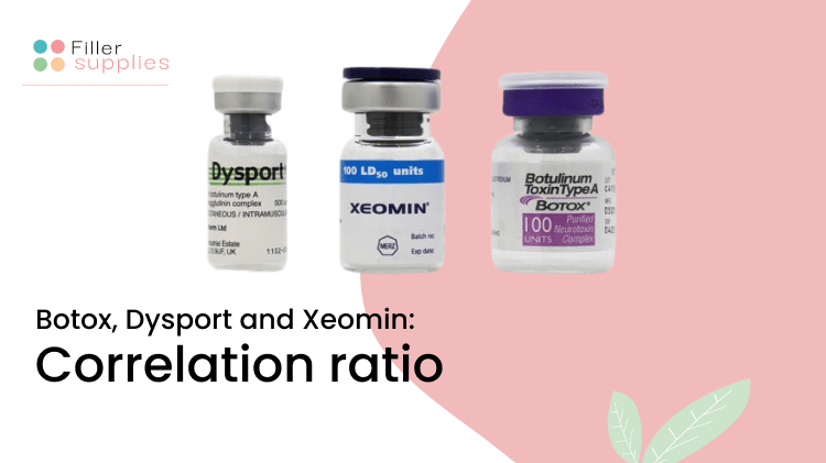 Conversion Ratio Between Botox Dysport Xeomin FillerSupplies