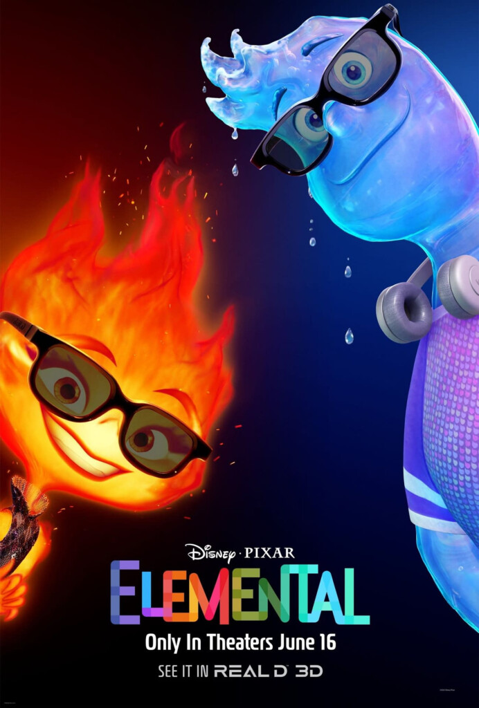 Elemental New Poster TV Spot Image As Tickets Go On Sale