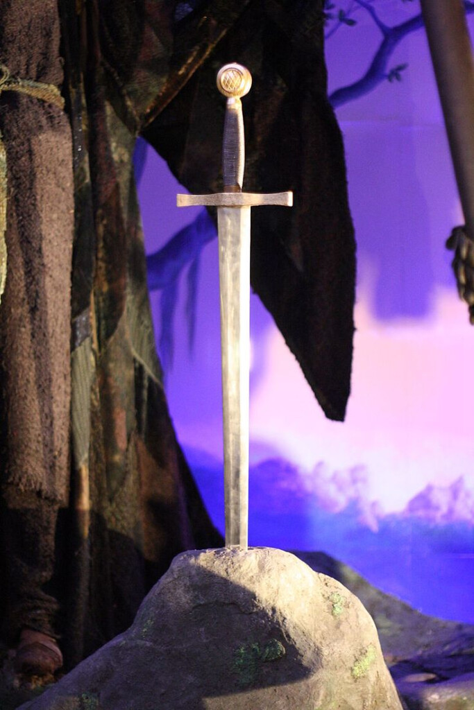 Excalibur From The 1981 Film Excalibur At The London Film Museum 