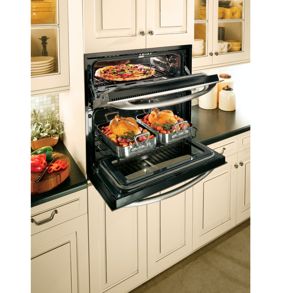 GE Cooks Up Double Oven Versatility In One Small Space GE Appliances 