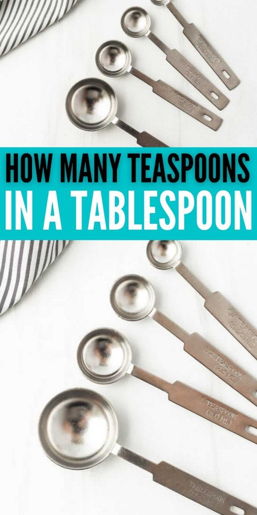 How Many Teaspoons In A Tablespoon Eating On A Dime