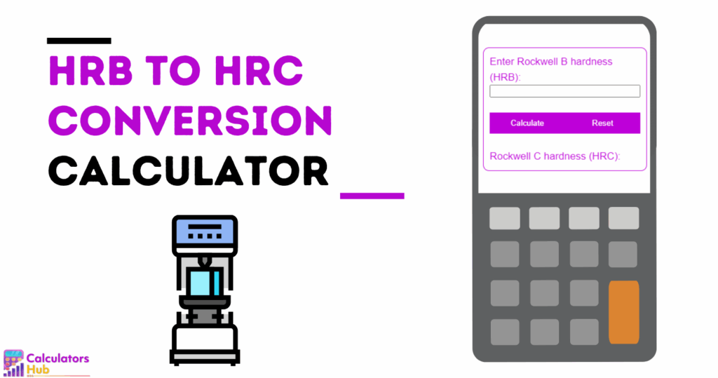 HRB To HRC Conversion Calculator Online