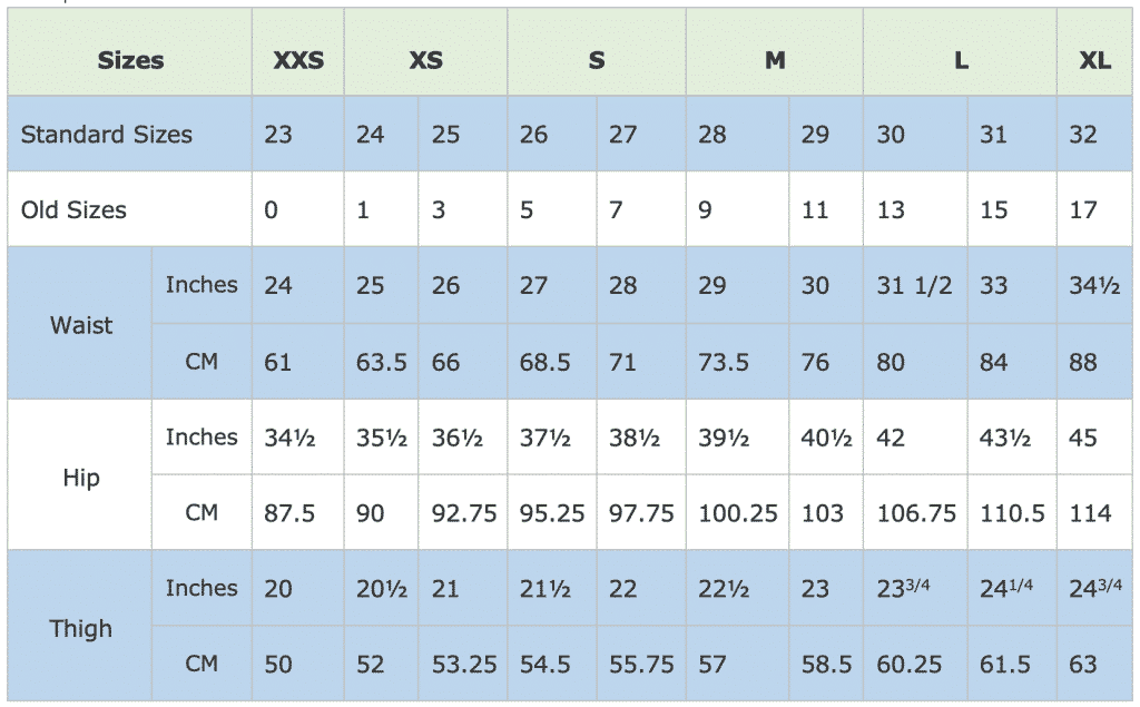 Jean Size Conversion Chart Conversion Chart Fashion Buy Jeans Size My 