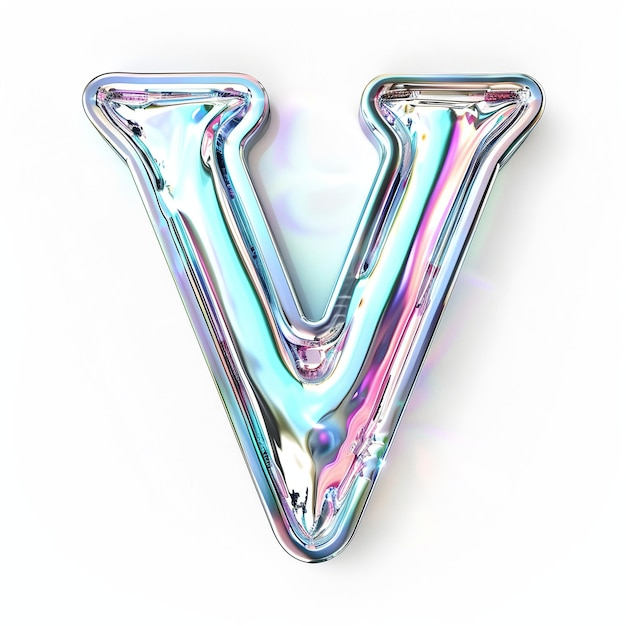Premium Photo Letter V