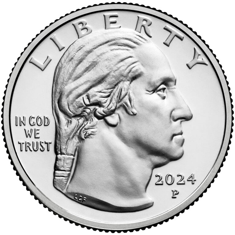 Quarter Dollar 2024 Reverend Dr Pauli Murray Coin From United States 