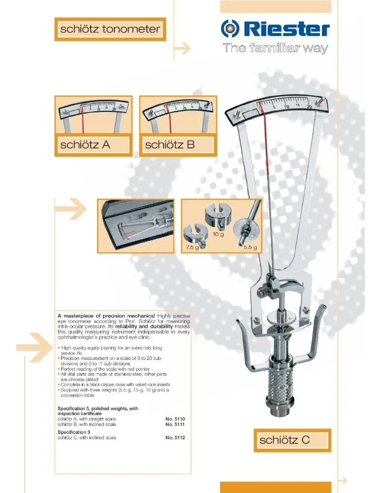 Schiotz Tonometer Conversion Chart A Visual Reference Of Charts 