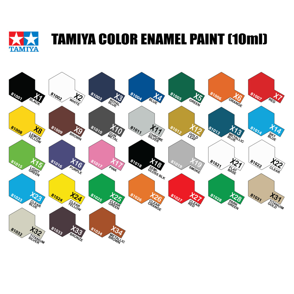 Tamiya Paint Conversion Chart A Visual Reference Of Charts Chart Master