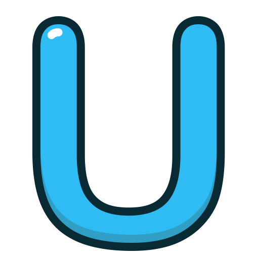 Transparent Letter U