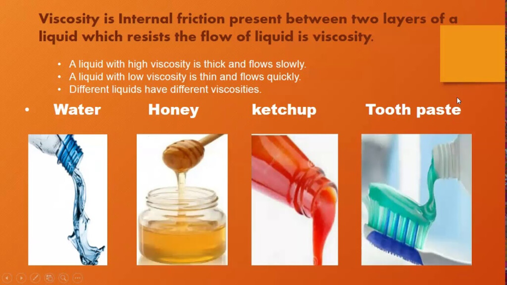 Viscosity definition example And Factors YouTube