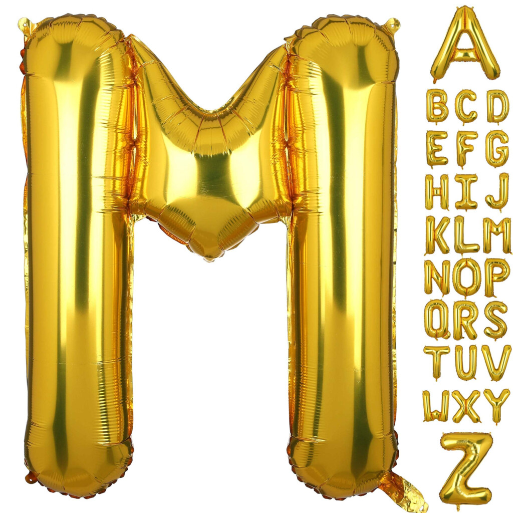 Yellow Letter M